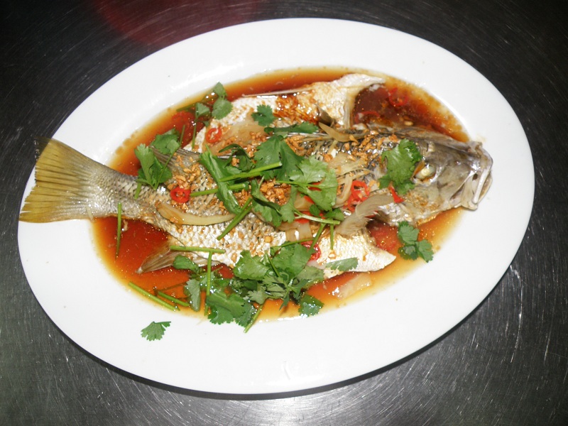 Steamed Fish